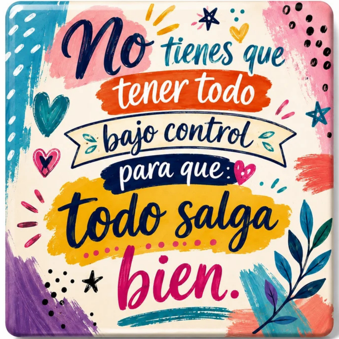 No Tienes Que Tener Todo Bajo Control