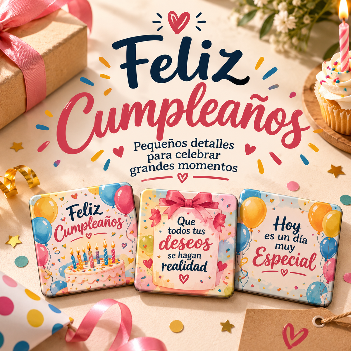 Imanes de Cumpleaños
