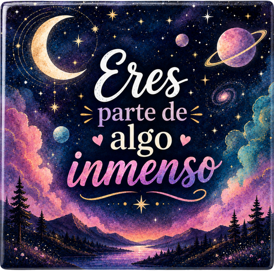 Eres parte de algo inmenso