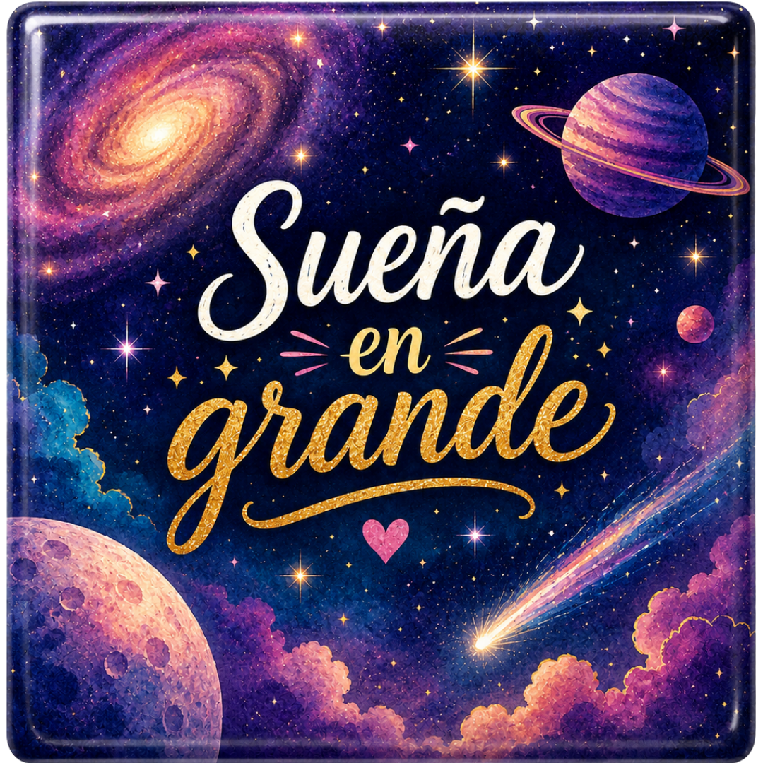 Sueña en grande entre estrellas