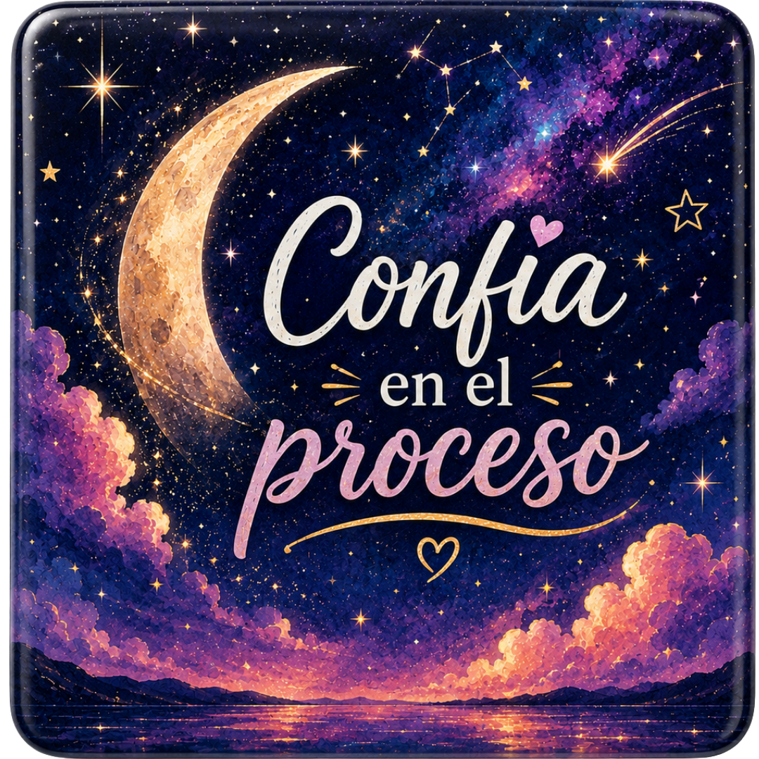 Confía en el proceso bajo la luna