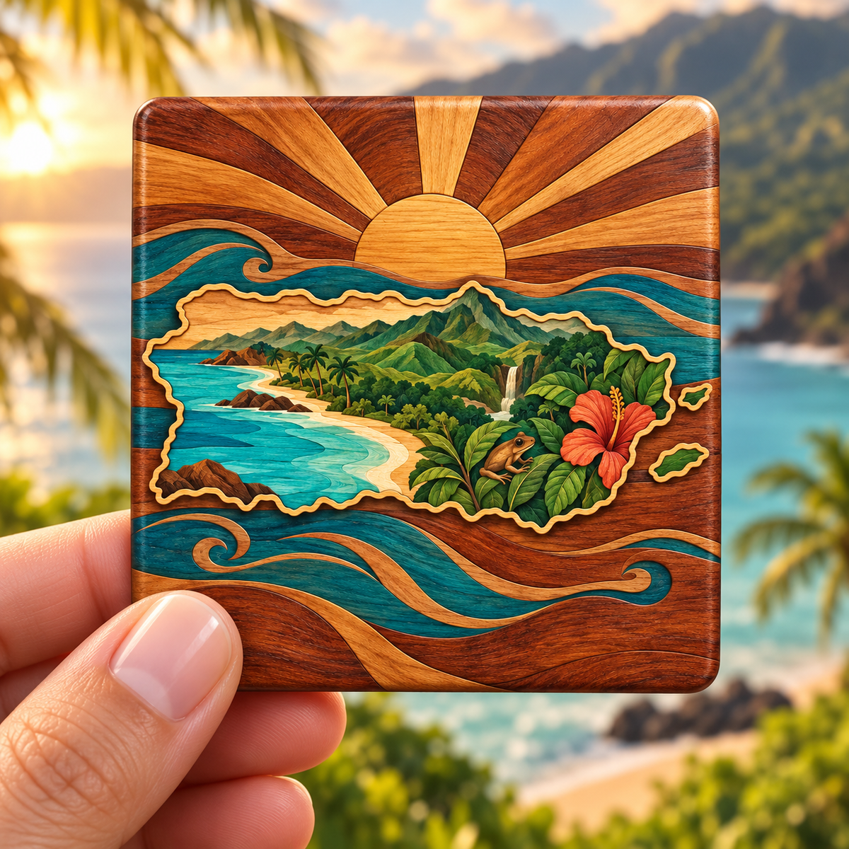 Isla En Madera