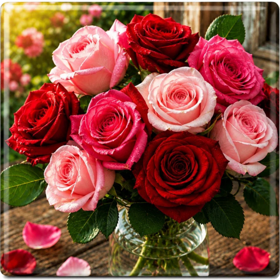 Ramo de Rosas Brillante