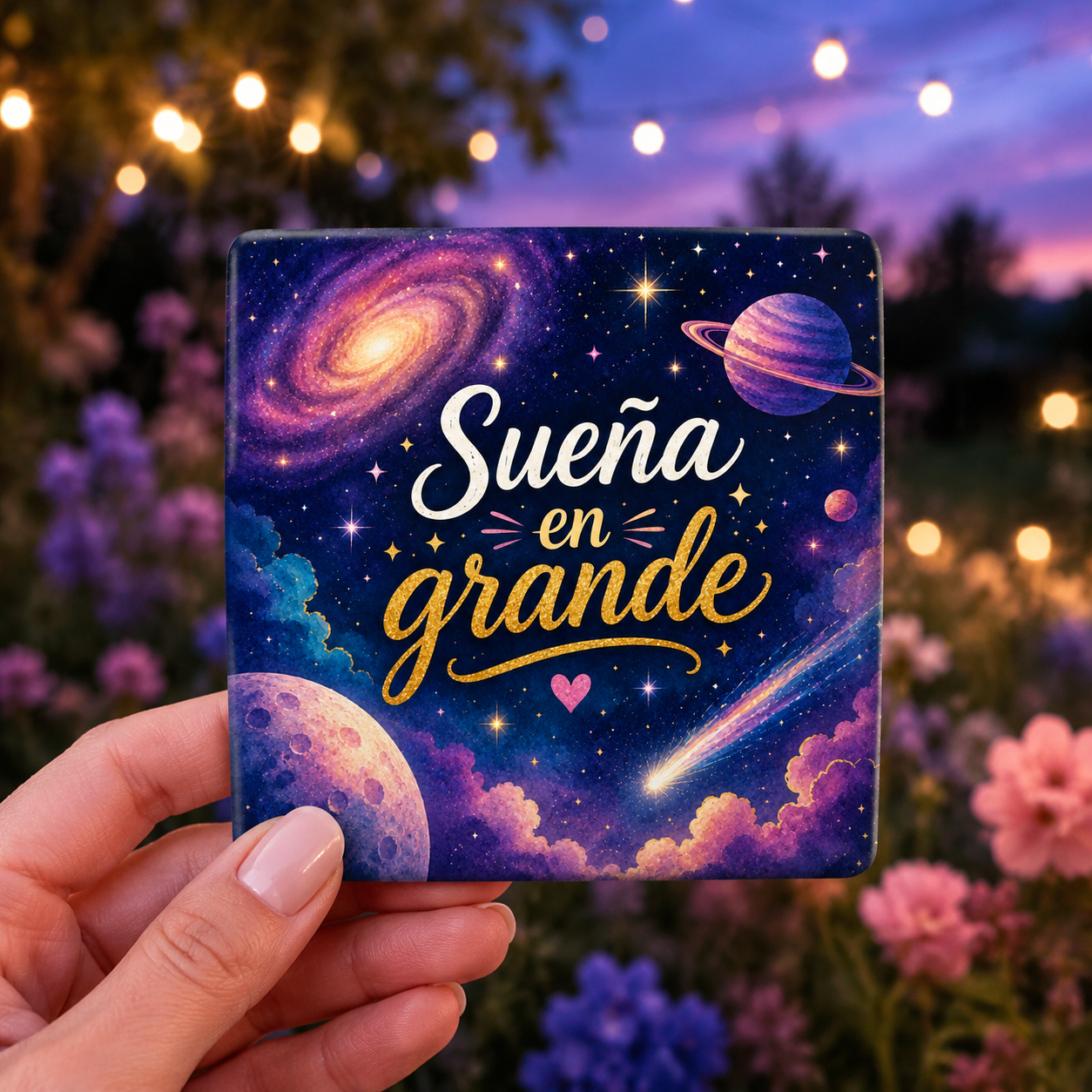 Sueña en grande entre estrellas