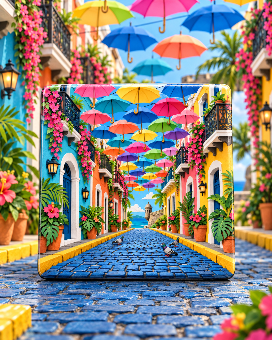 Sombrillas Del Viejo San Juan