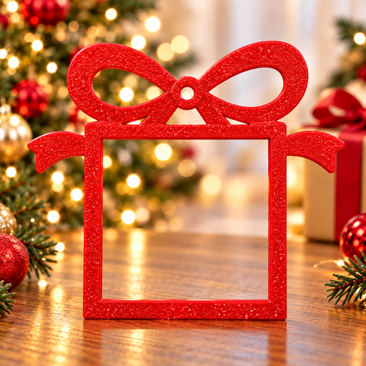 Marco Navideño de Regalo para Imán Personalizado