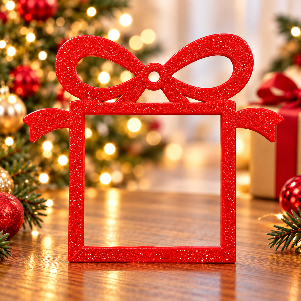 Marco Navideño de Regalo para Imán Personalizado