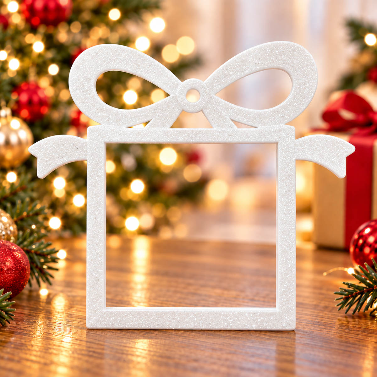 Marco Navideño de Regalo para Imán Personalizado