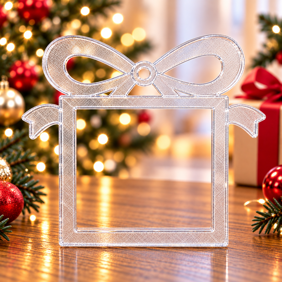 Marco Navideño de Regalo para Imán Personalizado