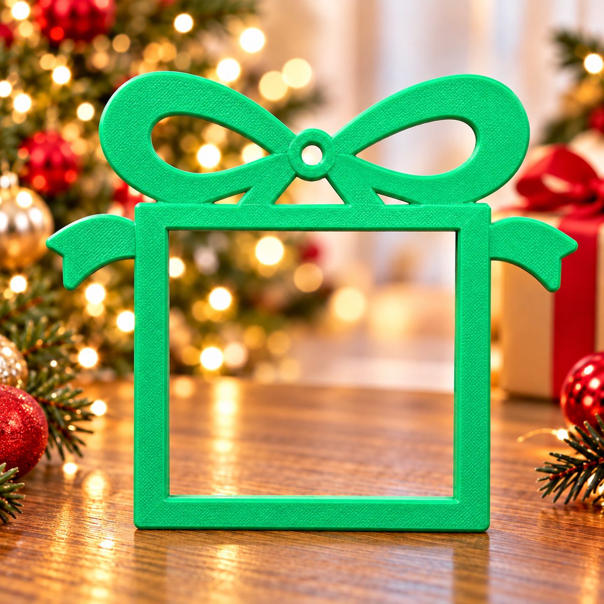 Marco Navideño de Regalo para Imán Personalizado