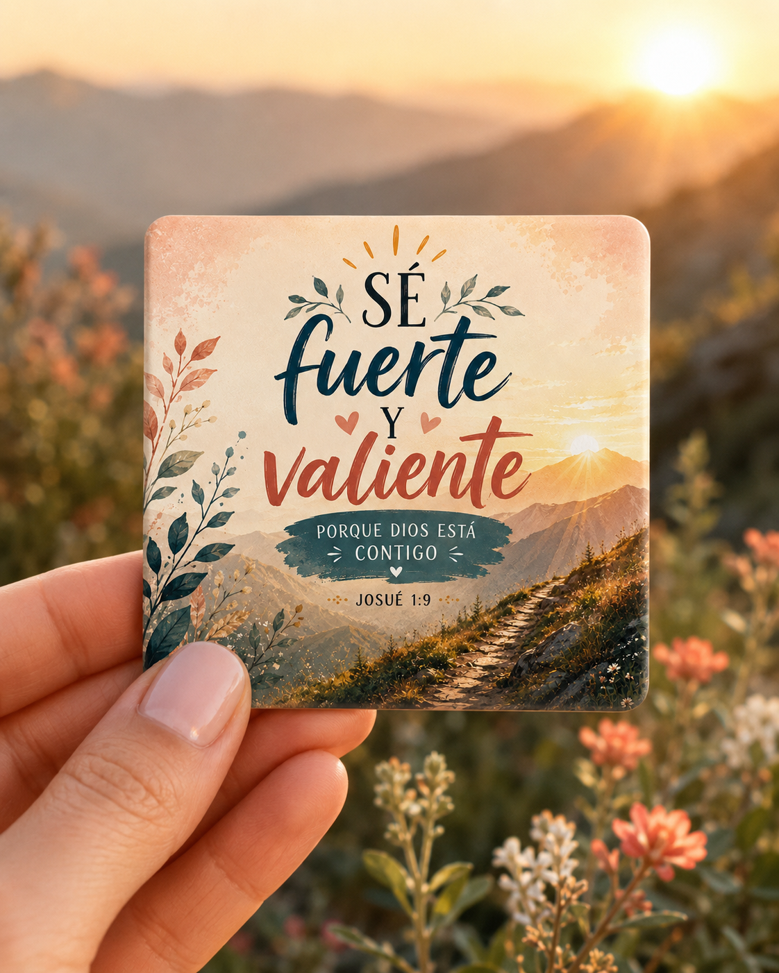 Sé fuerte y valiente
