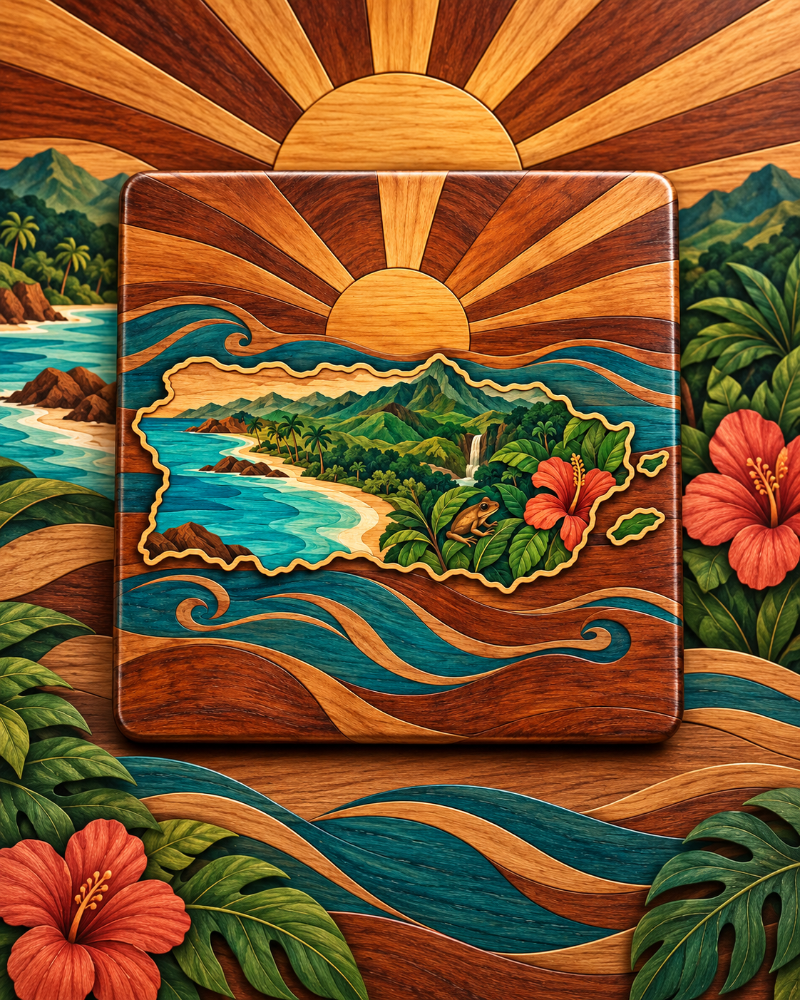 Isla En Madera